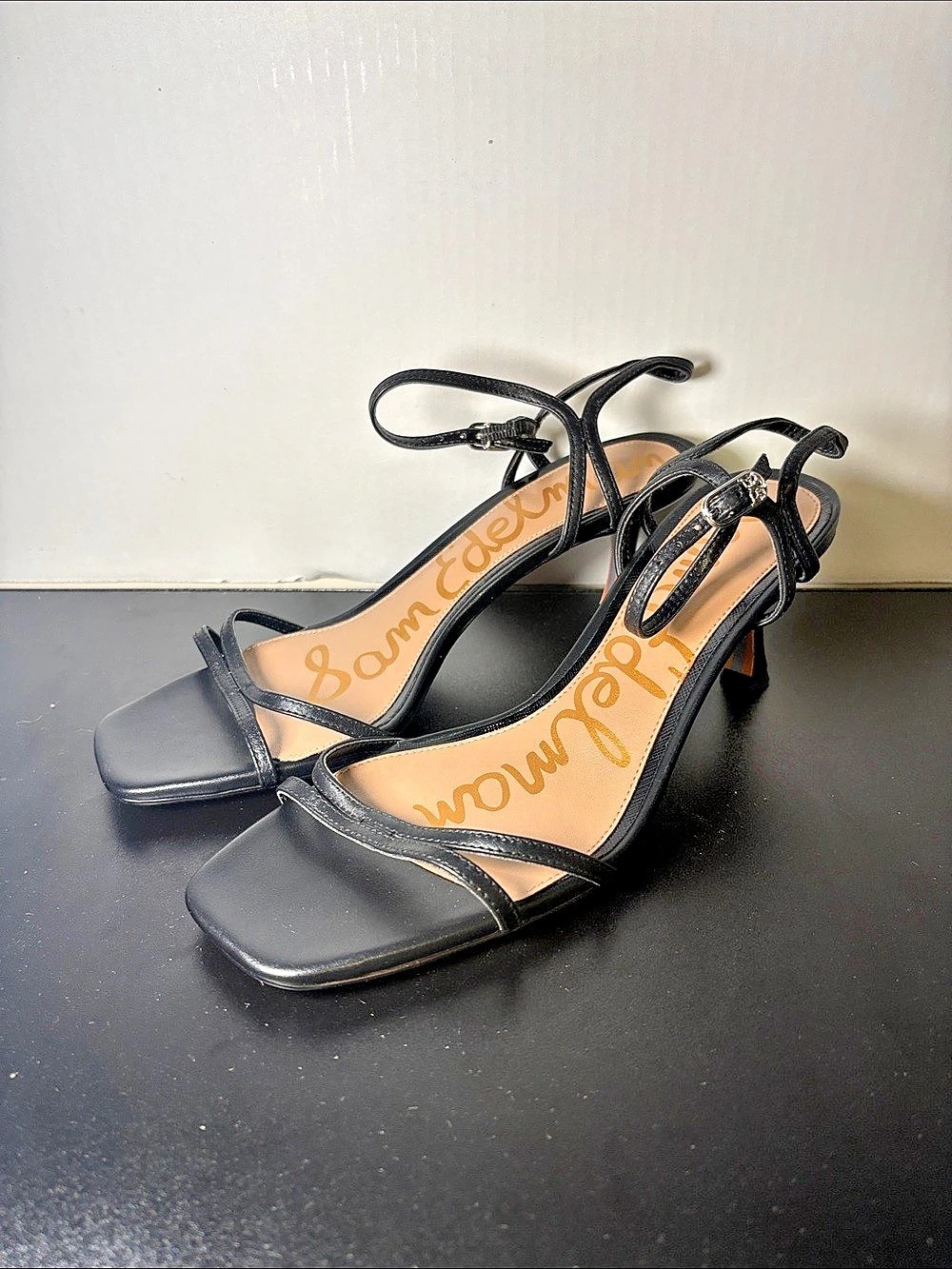 Sam Edelman Cora Slingback Kitten Heel Sandal Black Size 9